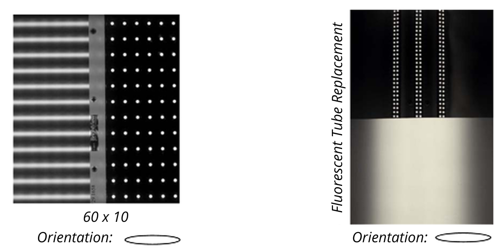 Elliptical LED Diffusers